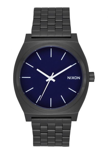 NIXON TIME TELLER / ALL BLACK / DARK BLUE A0452668