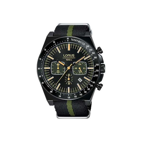 lorus chronograph 100m tachymeter