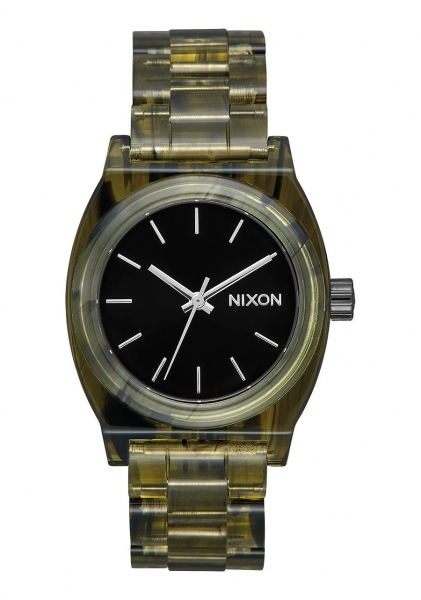 NIXON MEDIUM TIME TELLER ACETATE GREEN A1214333