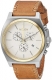 NIXON TIME TELLER CHRONO LEATHER GOLD / CREAM A11642548