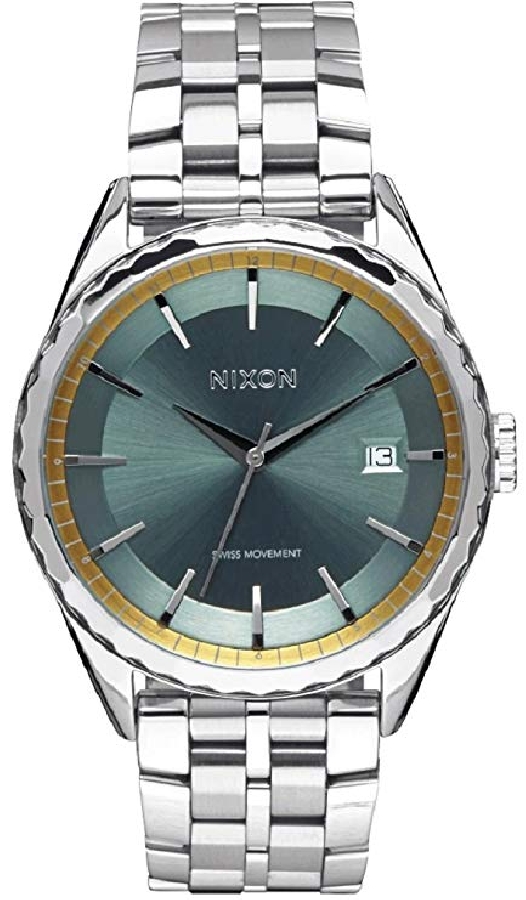 Nixon MINX SILVER / SAGE / GOLD A9342162 - Vista frontal