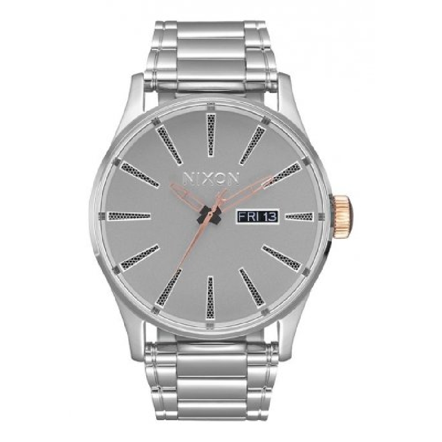 Nixon SENTRY SS SW PHASMA SILVER A356SW2446 - Vista frontal