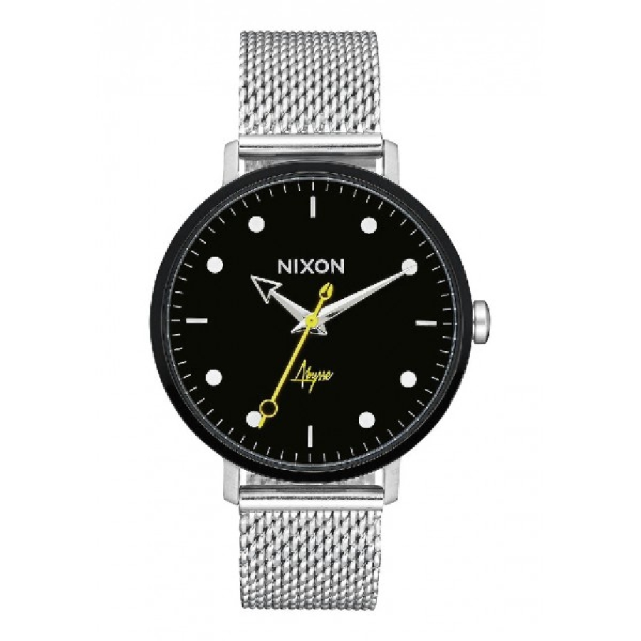 Nixon ARROW MILANESE BLACK / ABYSSE A12382971 - Vista frontal