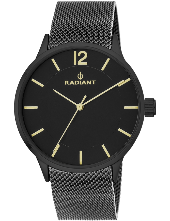 Radiant NORTH WEEK BLACK-GOLD/ GUN METAL RA418602 - Vista frontal