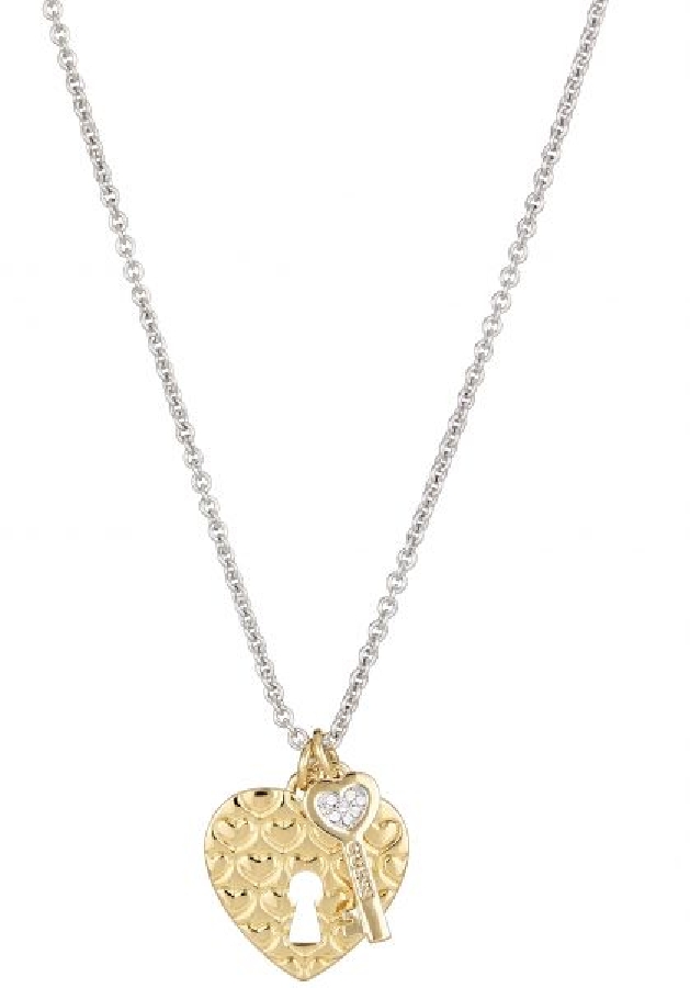 Guess JEWELLERY LOVE KEYS COLLAR UBN83073 - Vista frontal