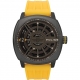 POLICE SPEED HEAD 3H GREY DIAL YELLOW STRAP R1451290006