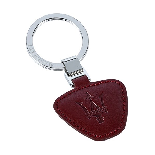 MASERATI PORTACHIAVI BORDEAUX LEATHER KMU4160122