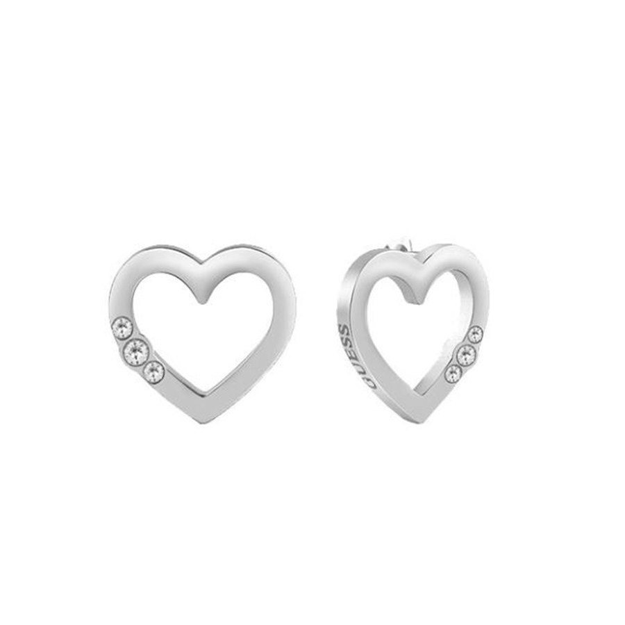 Guess JEWELLERY UNCHAIN MY HEART PENDIENTES UBE78060 - Vista frontal