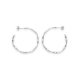 ROSEFIELD JEWELRY IGGY TWISTED HOOP ROSE GOLD JTWHS-J095