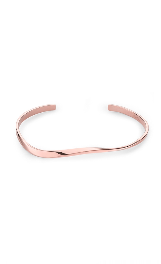 Rosefield JEWELRY IGGY TWISTED BANGLE ROSEGOLD JTWBR-J076 - Vista frontal