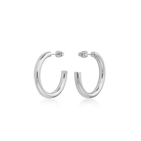 ROSEFIELD JEWELRY IGGY CLASSIC HOOP SMALL SILVER JCHSS-J086