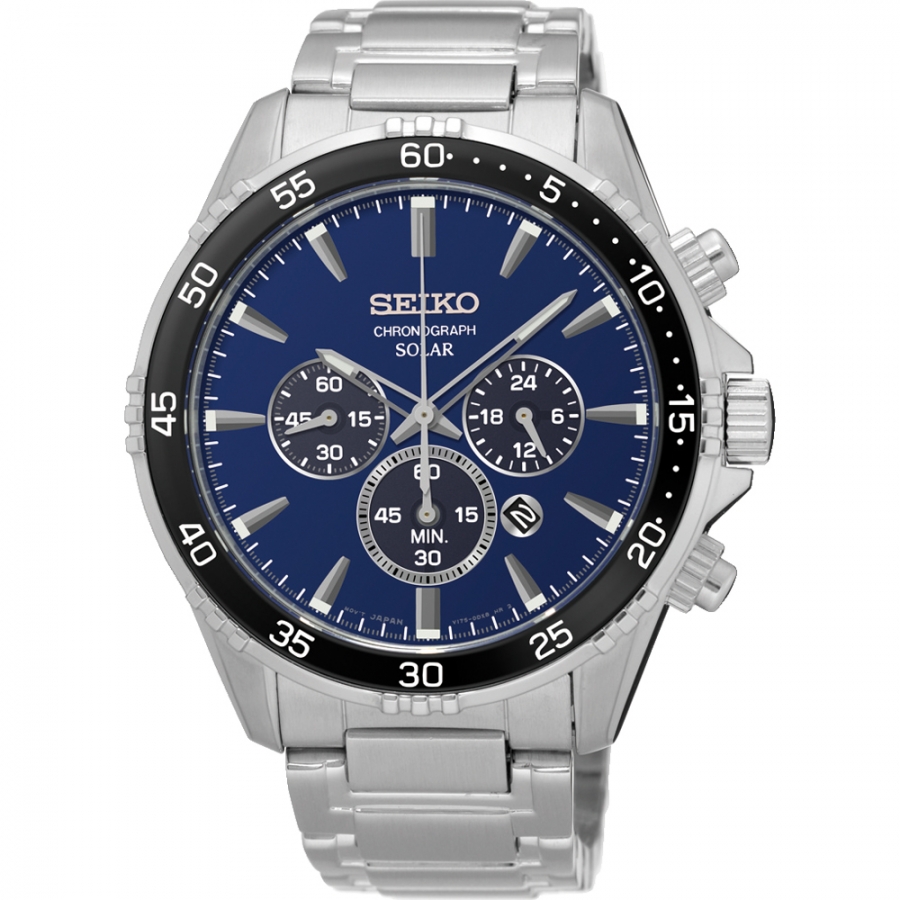 Seiko SOLAR SSC445P1 - Vista frontal