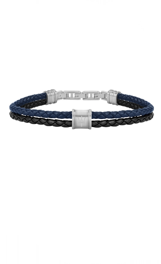 Maserati INTRECCIO LEATHE PULSERA  JM219AQH24 - Vista frontal