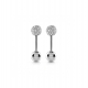 GUESS JEWELLERY POMPOM PENDIENTES UBE78043