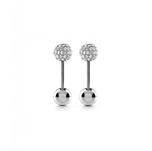 GUESS JEWELLERY POMPOM PENDIENTES UBE78043