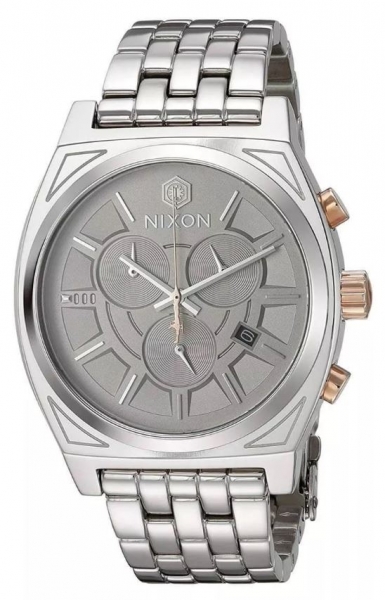 NIXON TIME TELLER CHRONO SW PHASMA SILVER A972SW2445