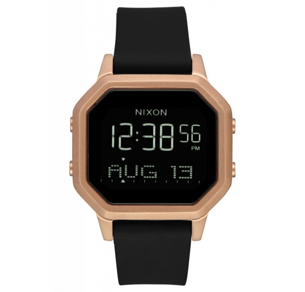 NIXON THE SIREN BLACK / ROSEGOLD A12111098