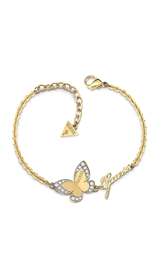 Guess JEWELLERY LOVE BUTTERFLY PULSERA UBB78050-S - Vista frontal