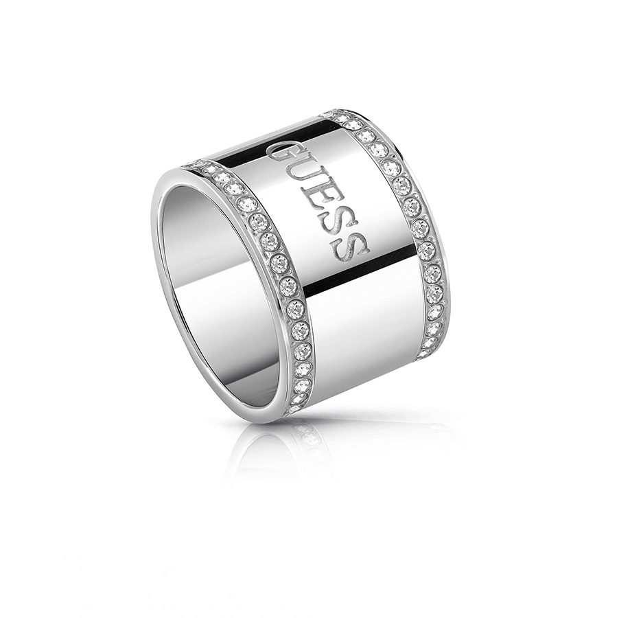 Guess JEWELLERY GLAM TAG ANILLO UBR28020-54 - Vista frontal