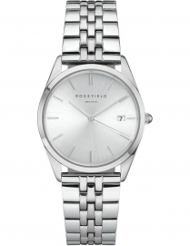 RELOJ ROSEFIELD THE ACE SILVER SUNRAY SILVER ACSS-A04