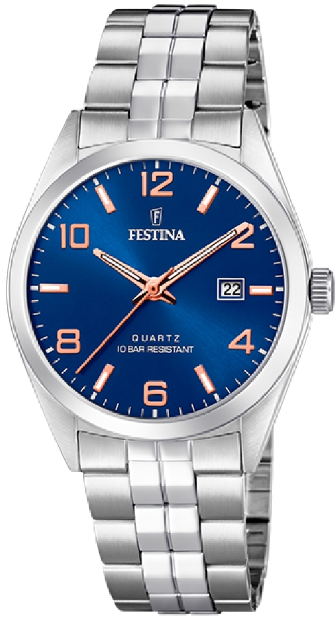 Festina ACERO CLASICO F20437/7 - Vista frontal