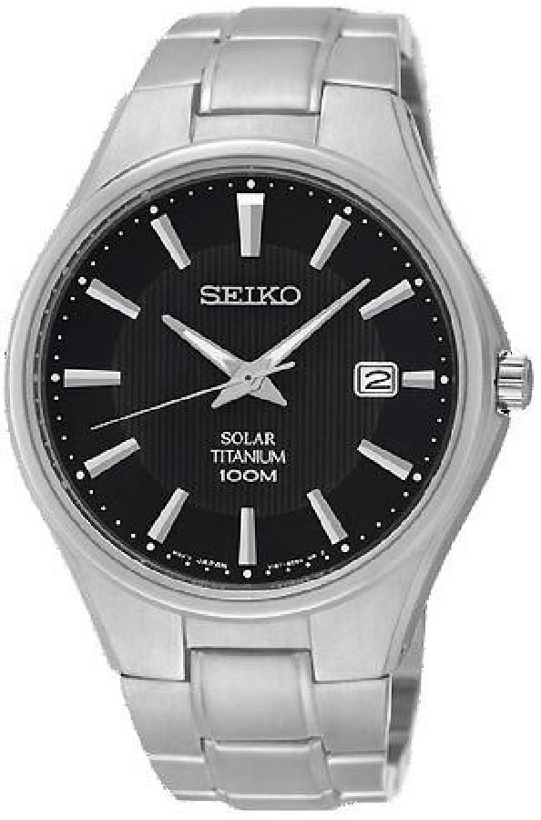 Seiko SOLAR SNE377P1 - Vista frontal