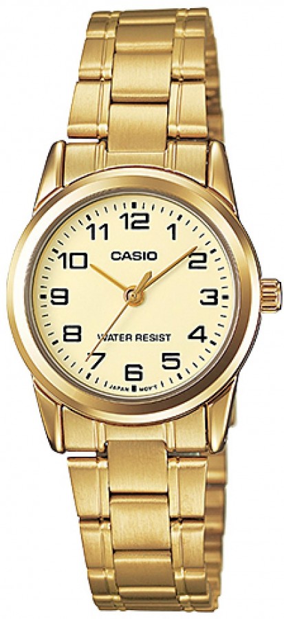 Casio LTP-V001G-9B - Vista frontal