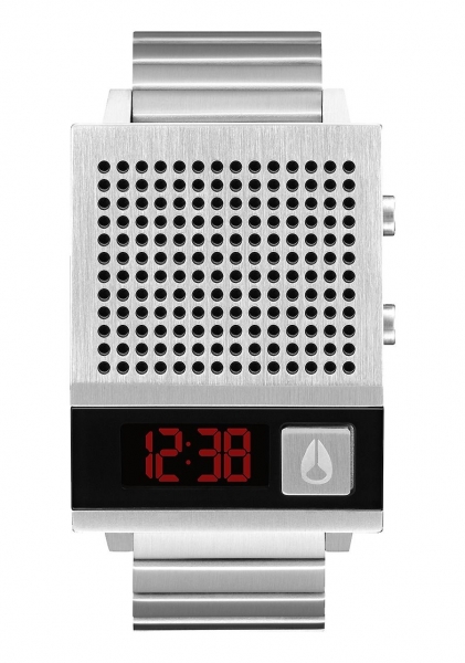 NIXON THE DORK TOO SILVER A1266000