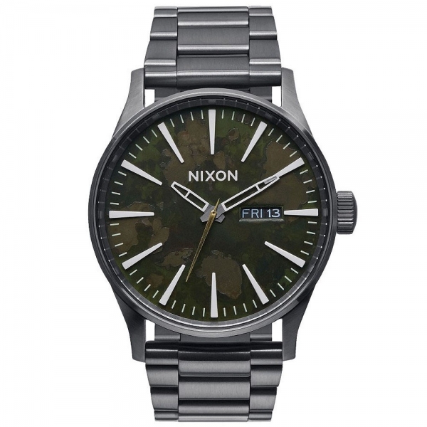 NIXON SENTRY SS GUNMETAL / GREEN OXYDE A3562069
