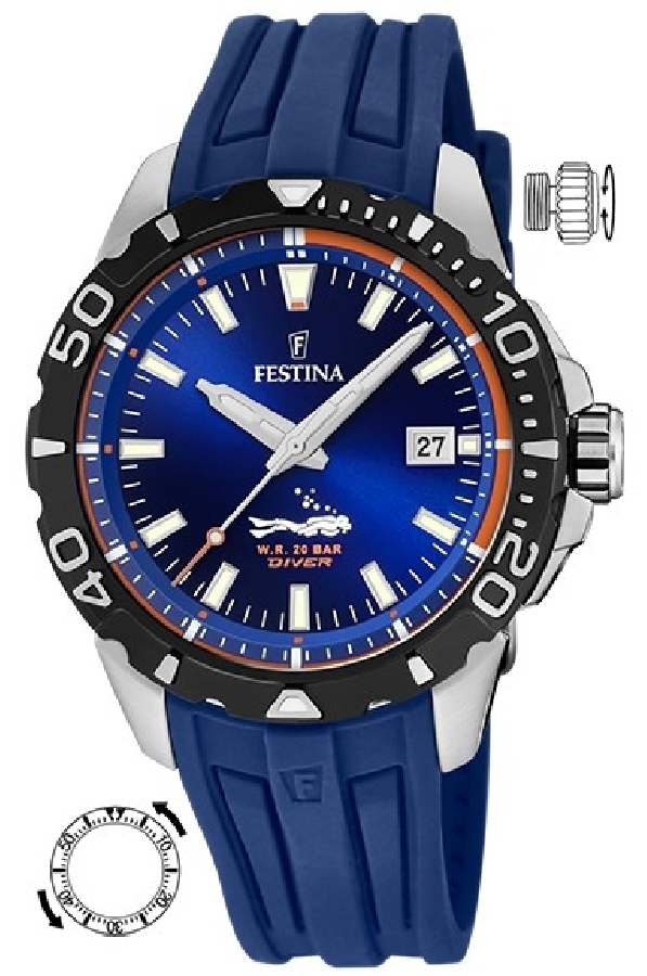 Festina THE ORIGINALS F20462/1 - Vista frontal
