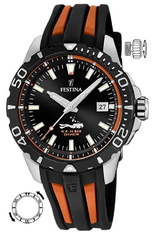Festina THE ORIGINALS F20462/3 - Vista frontal
