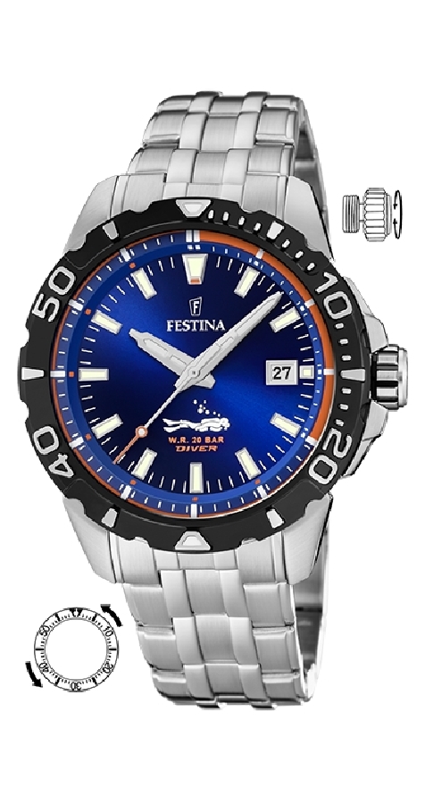 Festina THE ORIGINALS F20461/1 - Vista frontal