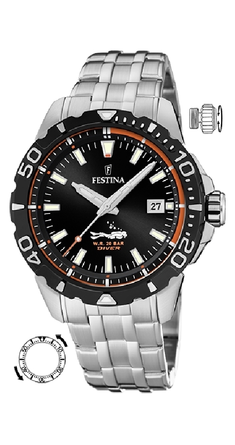 Festina THE ORIGINALS F20461/3 - Vista frontal