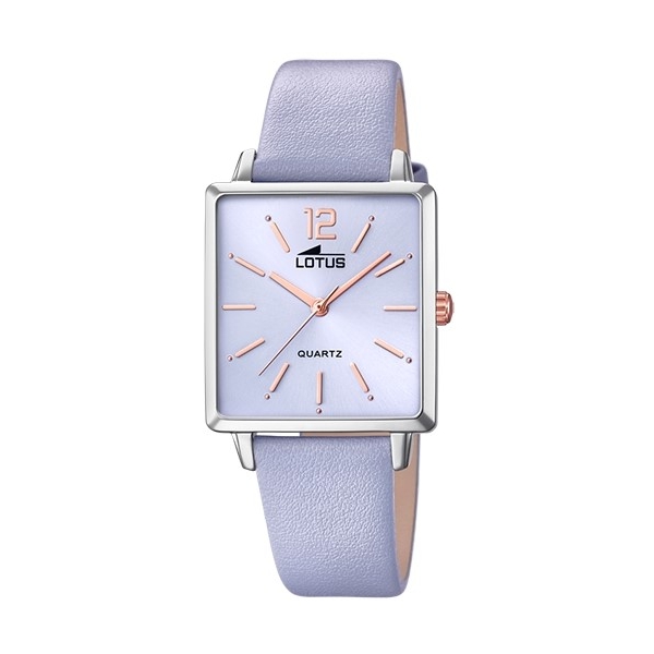 Lotus Orologio Donna 18712/3, Cassa Rettangolare In Acciaio INOX, Vetro Minerale, Design Elegante - 2