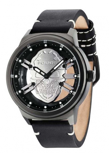 POLICE PL.14685JSB/6 PREDATOR 3H BLACK DIAL BL PL.14685JSB-61