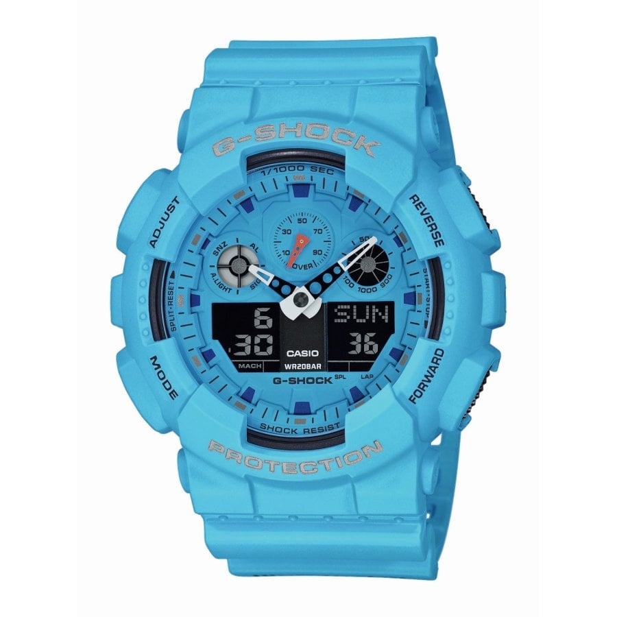 Casio G-SHOCK TRENDING GA-100RS-2AER - Vista frontal