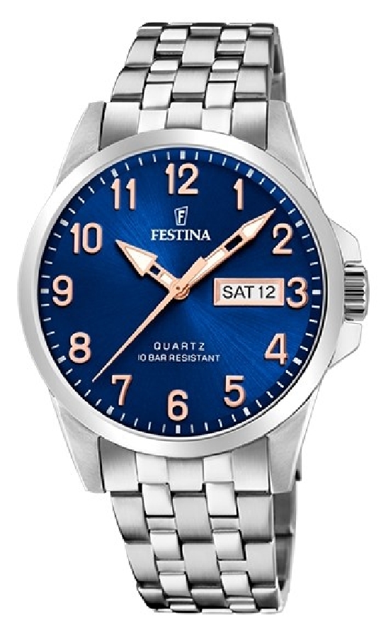 Festina ACERO CLÁSICO F20357/B - Vista frontal