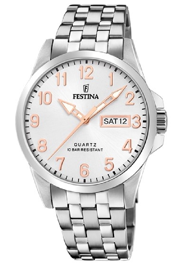 Festina ACERO CLASICO F20357/A - Vista frontal