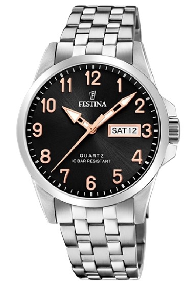 Festina ACERO CLASICO F20357/D - Vista frontal