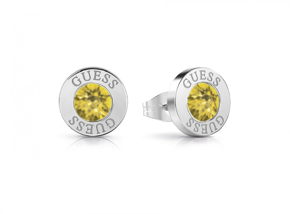 Guess JEWELLERY SHINY CRYSTALS PENDIENTES UBE78103 - Vista frontal