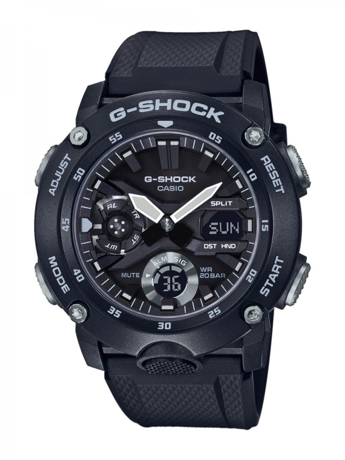 Casio G-SHOCK GA-2000S-1AER - Vista frontal