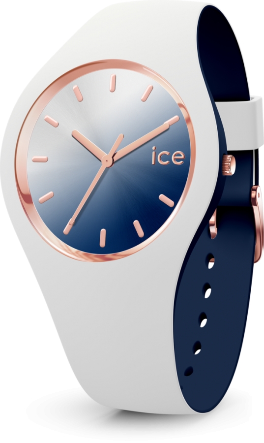 Ice watch DUO CHIC - WHITE MARINE - SMALL - 3H IC017153 - Vista frontal