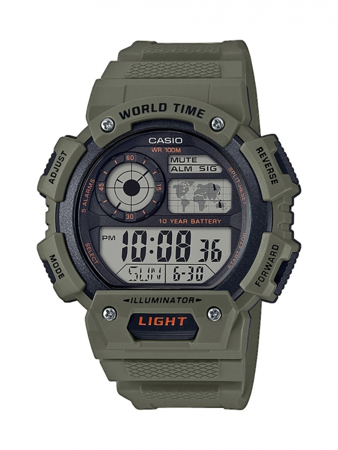 Casio COLLECTION AE-1400WH-3AVEF - Vista frontal
