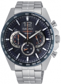 RELOJ SEIKO NEO SPORTS CUARZO CRONO BISEL AZUL SSB345P1