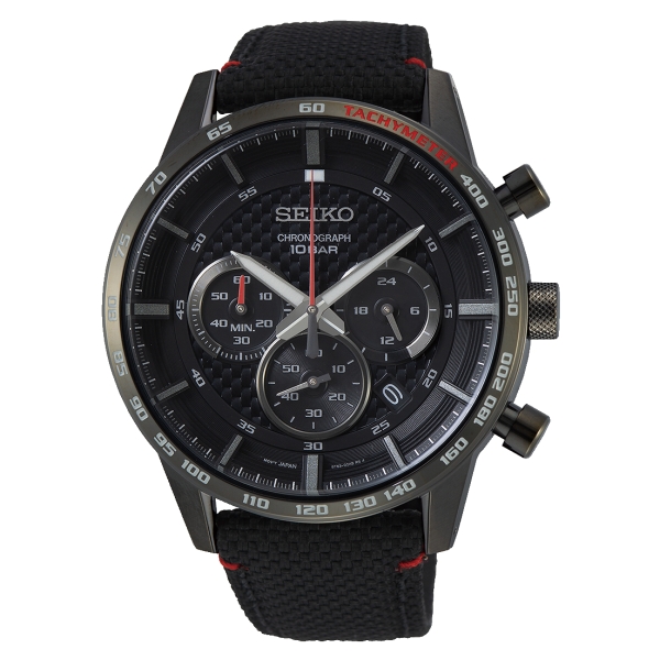 SEIKO NEO SPORTS CUARZO CRONO IP NEGRO SSB359P1