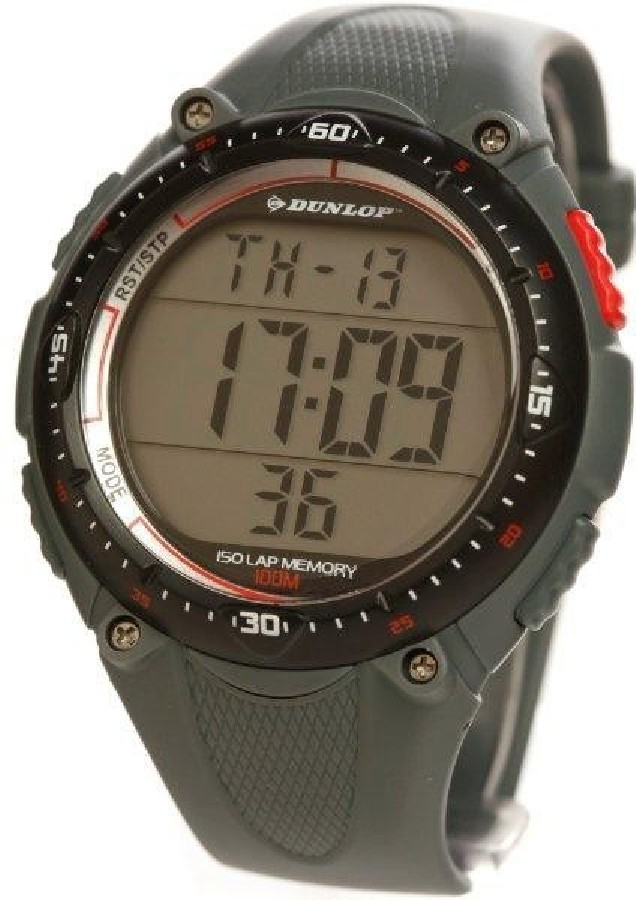  DUNLOP OROLOGI - Grigio Scuro/rosso DUN-56-G02 - Vista frontal