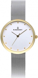 RELOJ RADIANT GIMLI 34MM SILVER DIAL SILVER SS MESH RA523603