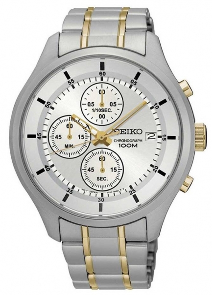 SEIKO NEO SPORTS CUARZO CRONO BICOLOR SKS541P1