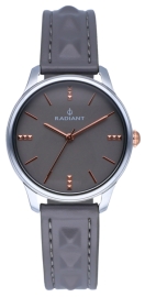RELOJ RADIANT LEYA 34MM GREY DIAL GREY LEATHER STRAP RA520602