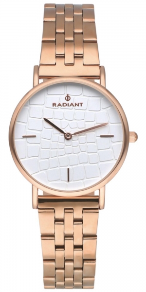 RADIANT COCO 32MM WHITE DIAL IPRG SS BAND RA527202